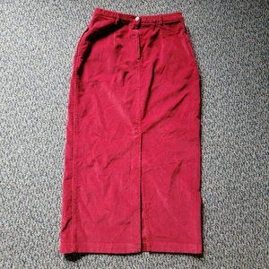 Gorgeous Stretchy Vintage LANA SPORT maxi skirt size 10 with belt loops